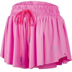 flowy pink shorts!